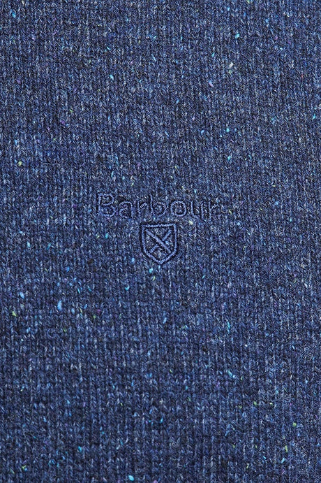 Barbour Tisbury Crew Neck Jumper, deep blue
