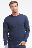 Barbour Tisbury Crew Neck Jumper, deep blue