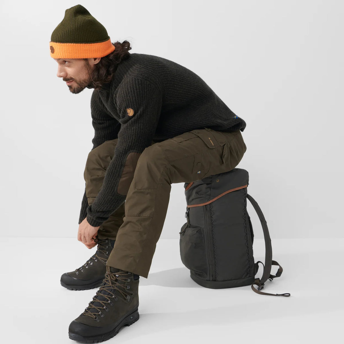 Fjällräven Barents Pro Hydratic Trousers M, dark olive