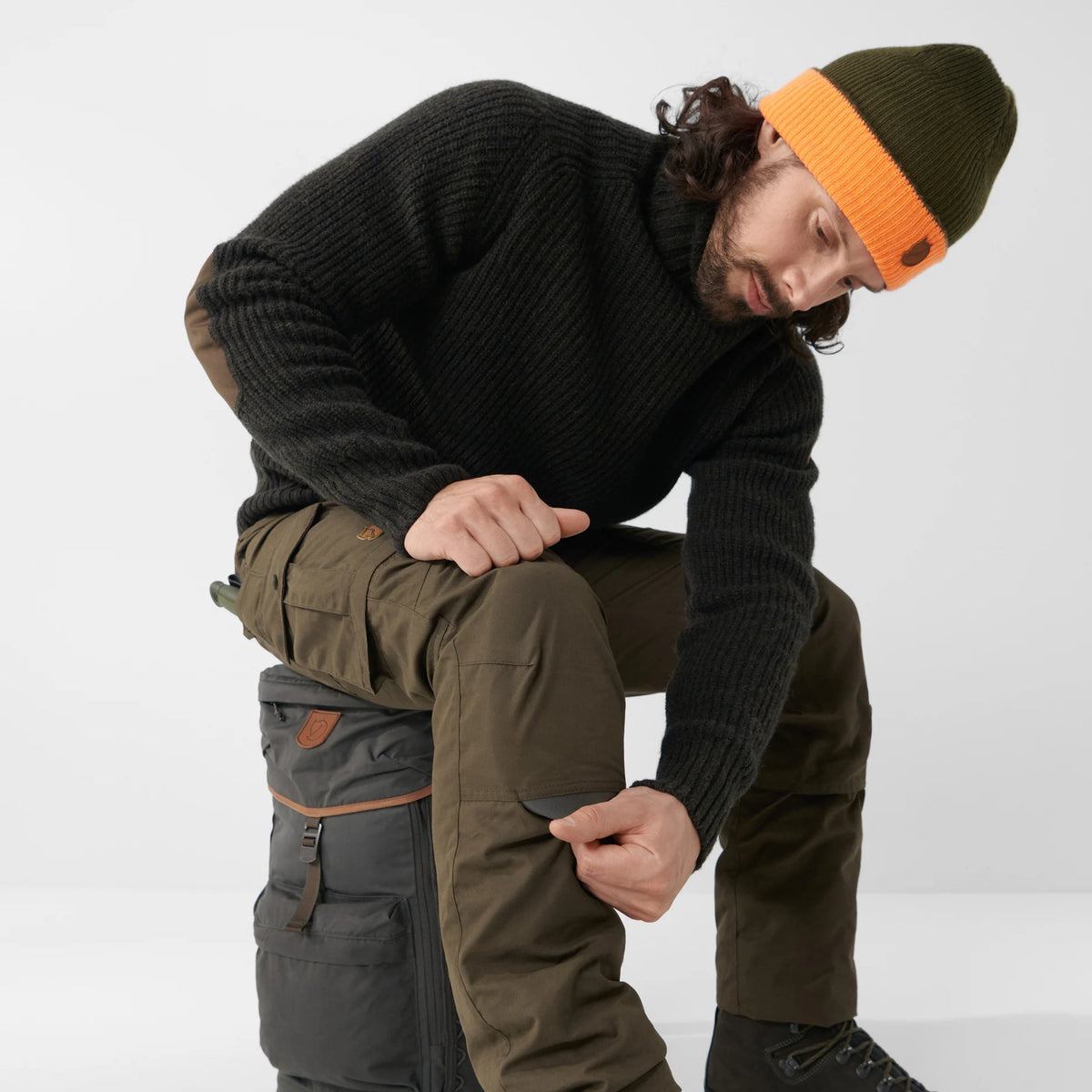 Fjällräven Barents Pro Hydratic Trousers M, dark olive