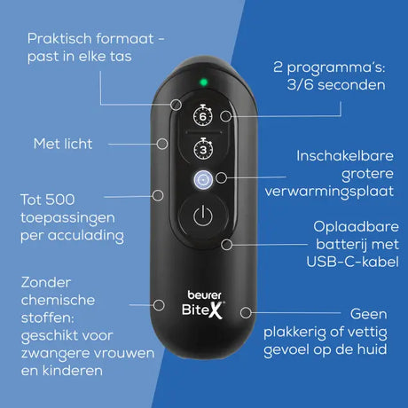 Beurer BiteX Max, insektenbeet heler