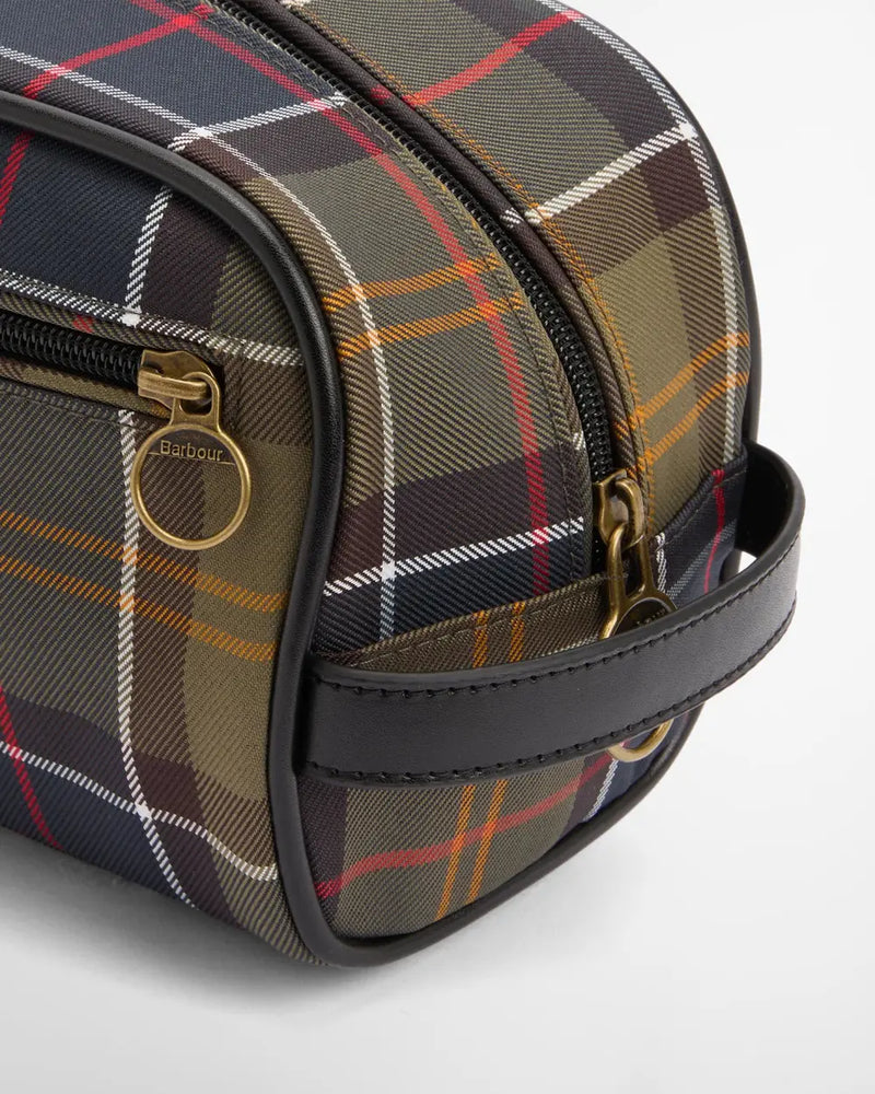 Afbeelding laden in Galerijviewer, Barbour Tartan Washbag, classic
