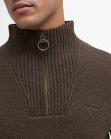 Barbour Essential Lambswool Half Zip, sandstone