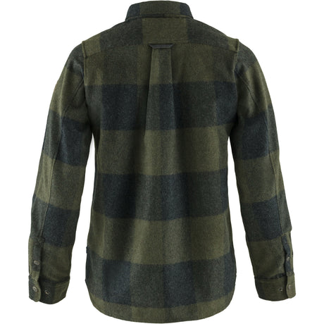 Fjällräven Canada Shirt W, deep forest/dark grey