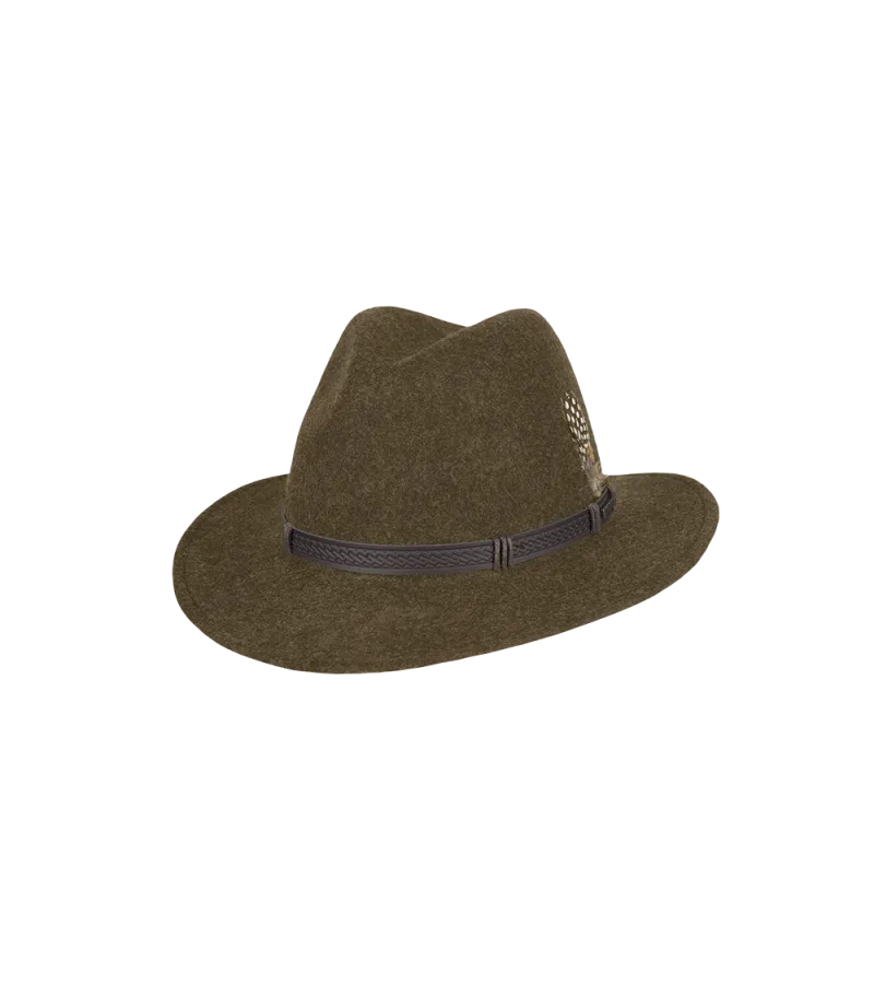 Hatland Channing Wollen Hoed,olive