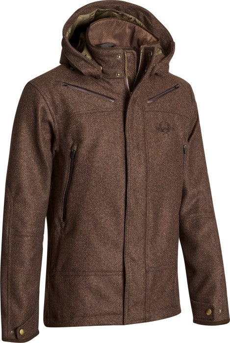 Chevalier Loden Short Coat, brown
