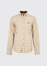 Dubarry Corrib Heren Tattersall Shirt, ochre