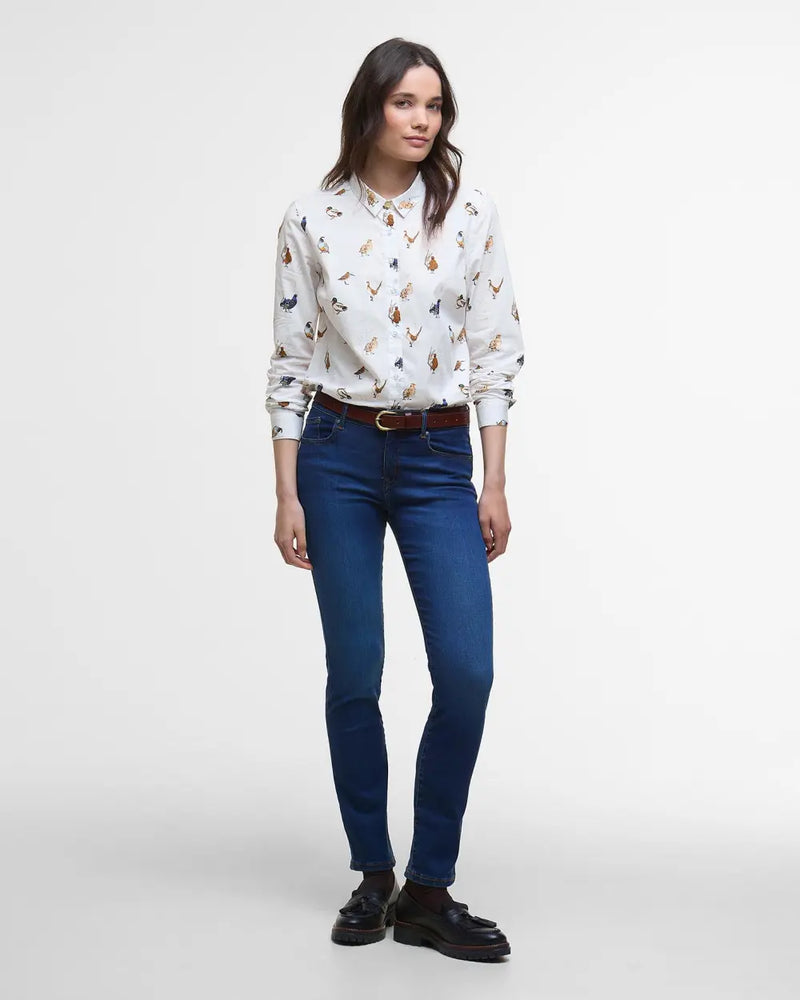 Afbeelding laden in Galerijviewer, Barbour Brambles Shirt, bird print
