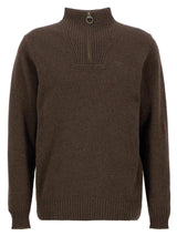 Barbour Essential Lambswool Half Zip, sandstone