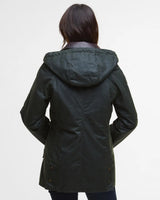 Barbour Ivy Wax Jacket, fern
