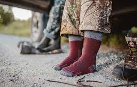 Darn Tough lightweight sock, burgundy