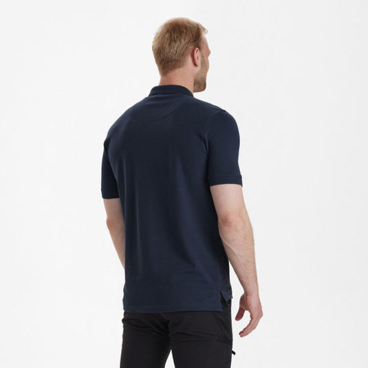 Deerhunter Harris Polo Shirt, navy