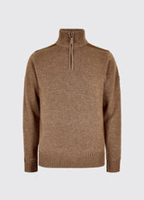 Dubarry Doherty, heren trui met kwart rits en windstopper, elk