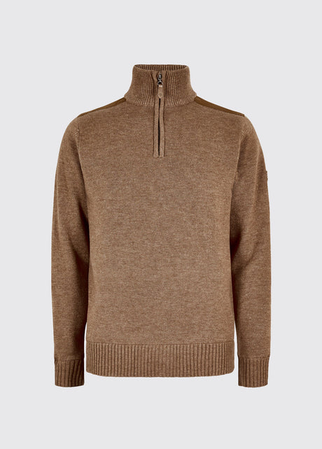 Dubarry Doherty, heren trui met kwart rits en windstopper, elk