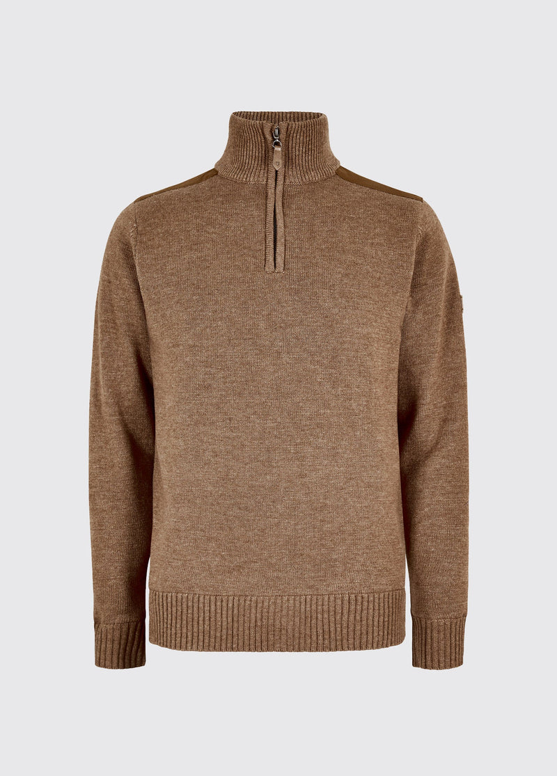 Afbeelding laden in Galerijviewer, Dubarry Doherty, heren trui met kwart rits en windstopper, elk
