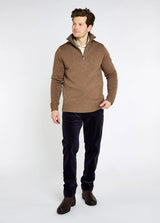 Dubarry Doherty, heren trui met kwart rits en windstopper, elk