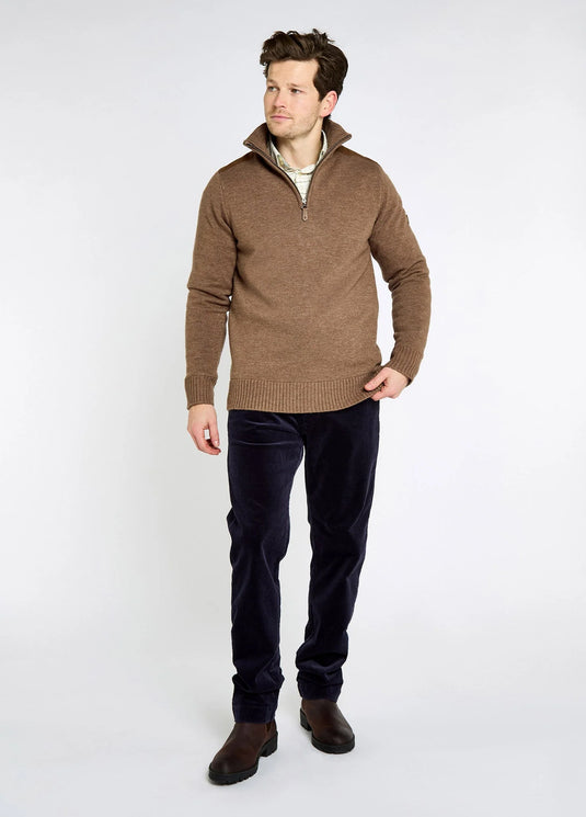 Dubarry Doherty, heren trui met kwart rits en windstopper, elk