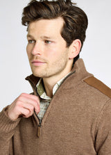 Dubarry Doherty, heren trui met kwart rits en windstopper, elk