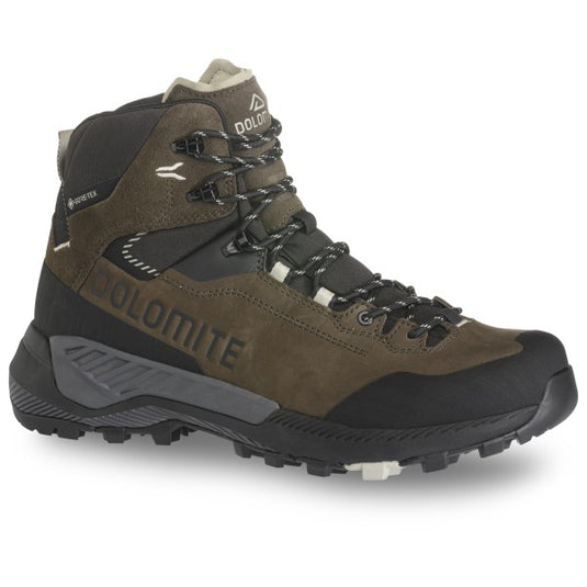 Dolomite Shoe Men Vernale Leather High GTX, dark brown