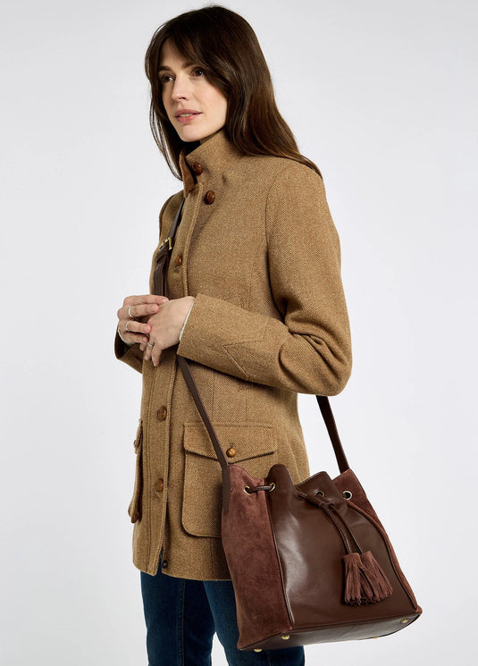 Dubarry Doonbeg Bucket Bag, cedar