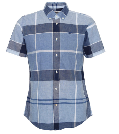 Barbour Doughill S/S Shirt, berwick blue