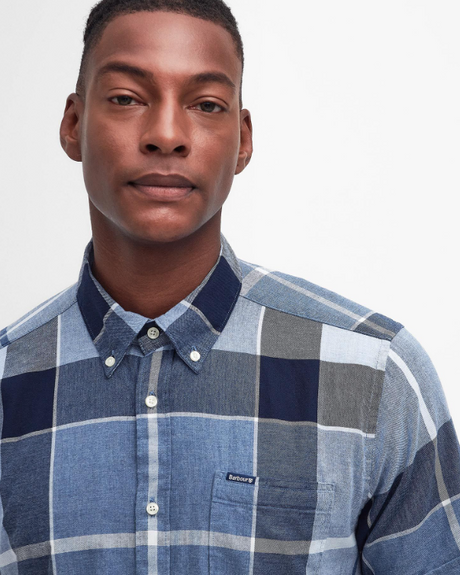 Barbour Doughill S/S Shirt, berwick blue