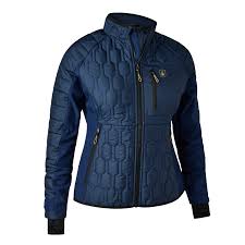 Deerhunter Lady Mossdale quilted Jacket blue