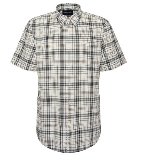 Barbour Drafthill S/S Regular Fit Shirt, olive