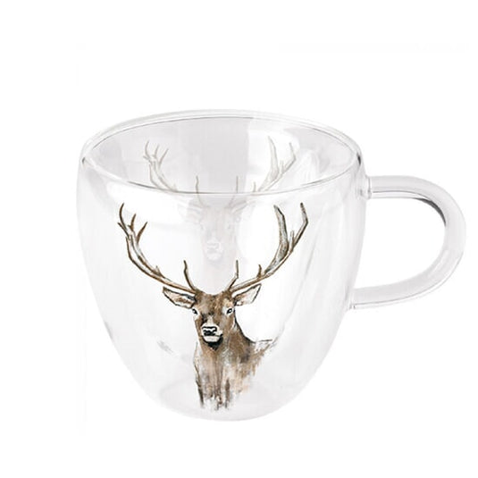 Ambiënte Theeglas met Hertenkop