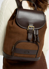 Dubarry Dunross, leren rugzak, walnut
