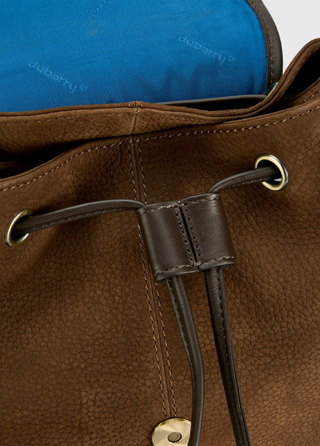 Dubarry Dunross, leren rugzak, walnut