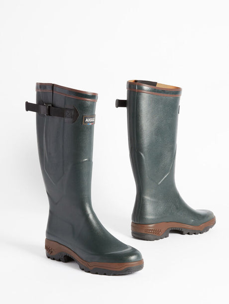 Aigle Parcours 2 Vario, verstelbare natuur rubberen laars, bronze