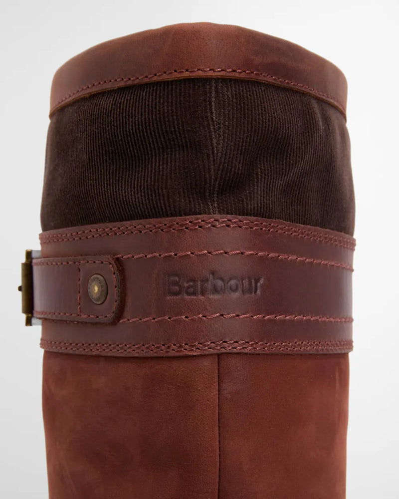 Afbeelding laden in Galerijviewer, Barbour Beaconsfield Knee-High Boots, mahogony

