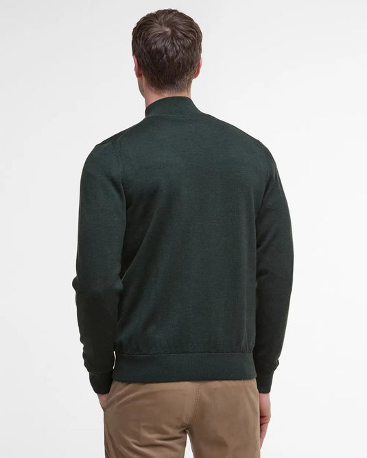 Barbour Gamlin Half Zip, olive