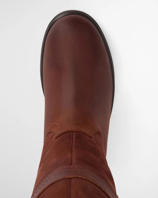 Barbour Beaconsfield Knee-High Boots, mahogony