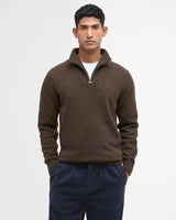 Barbour Essential Lambswool Half Zip, sandstone