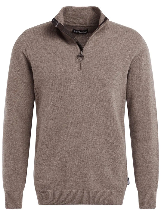 Barbour Holden Half Zip, military marl
