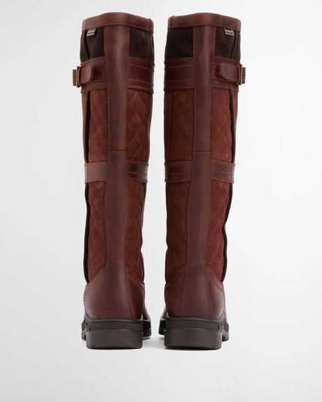 Barbour Beaconsfield Knee-High Boots, mahogony