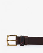 Barbour Esk Leather Belt, brown