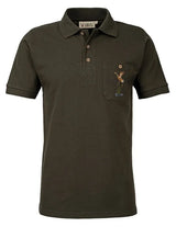 Hubertus Polo met opvliegende eend, green