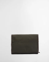 Barbour Wax Hanging Washbag, olive