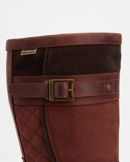 Barbour Beaconsfield Knee-High Boots, mahogony