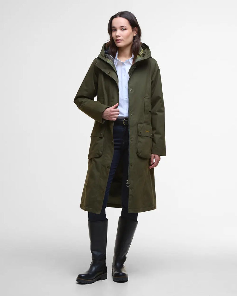 Afbeelding laden in Galerijviewer, Barbour Bamburgh Waterproof Jacket, classic olive
