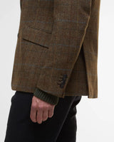 Barbour Sullivan Moons Check Blazer, brown