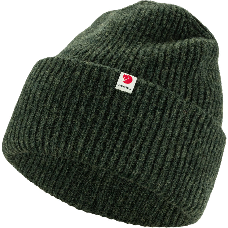 Load image into Gallery viewer, Fjällräven Heavy Beanie, deep forest
