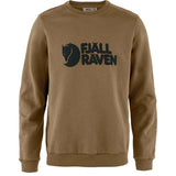 Fjällräven Logo Sweater, wood brown