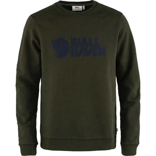 Fjällräven Logo Sweater, deep forest