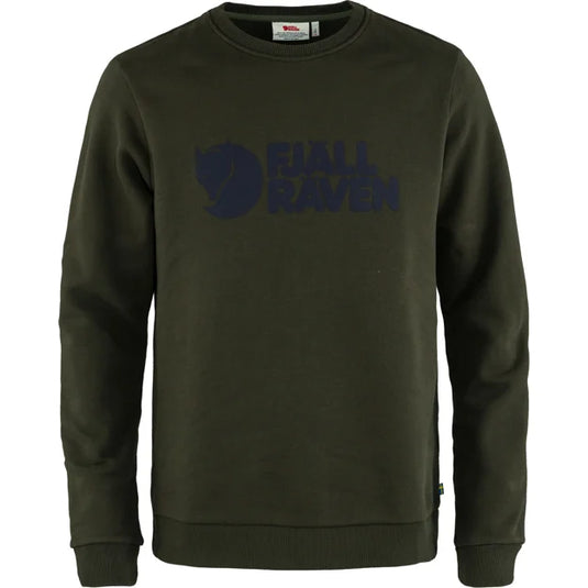 Fjällräven Logo Sweater, deep forest