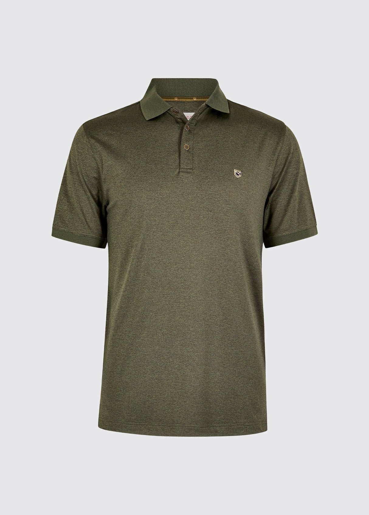 Dubarry Forde Heren UPF50 Modal Polo, olive