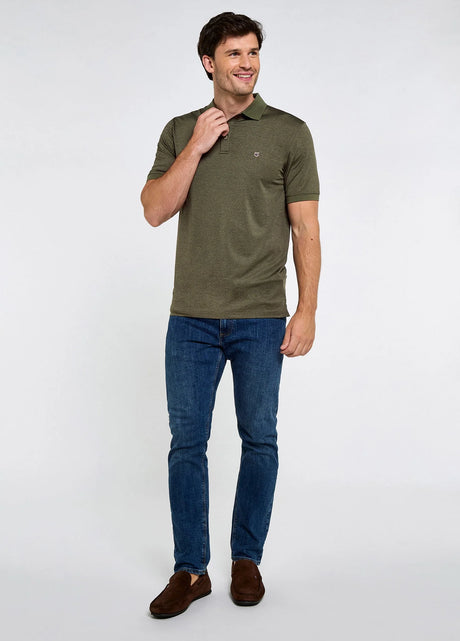 Dubarry Forde Heren UPF50 Modal Polo, olive